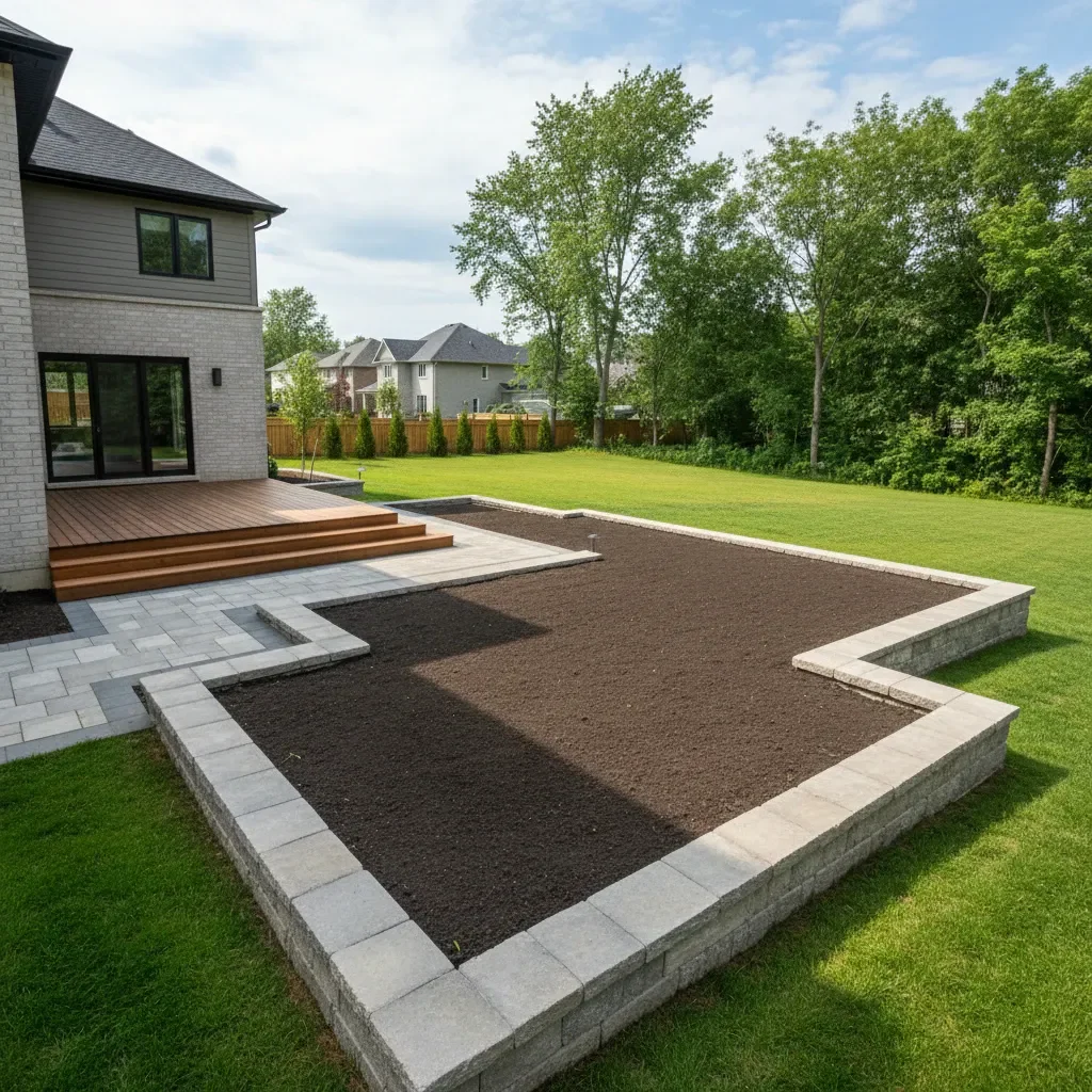 Professional Excavating contractor by Urban Landscaping Laval in Laval